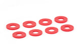 Daystar D-Ring Washers Red
