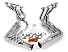 Load image into Gallery viewer, Doug&#39;s Headers BBC Side Mount Headers - Chrome - 63-82 Vette