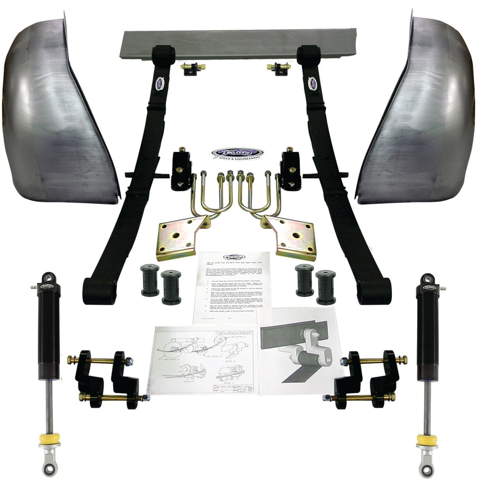 Detroit Speed and Engineering Mini-Tub Kit - 68-74 Nova 2in Drop