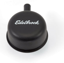 Load image into Gallery viewer, Edelbrock Round Cap w/Nipple Black