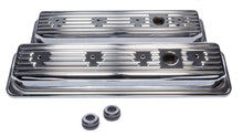 Load image into Gallery viewer, Edelbrock SBC Signature Series Valve Cove Set - Chrome