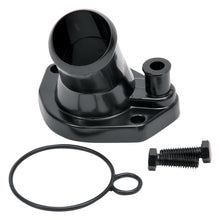 Load image into Gallery viewer, Edelbrock Water Neck - Steel Black SBF 289-351W