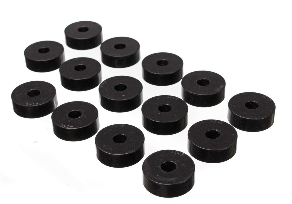 Energy Suspension 55-73 CJ Body Mounts Black