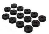 Energy Suspension 55-73 CJ Body Mounts Black