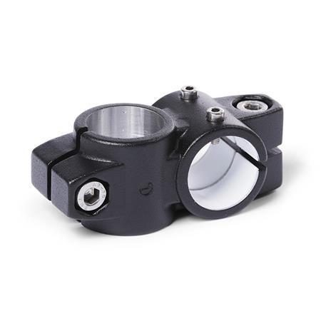 American Force 2" ALUM. 6-LUG INSERT MODERN LOGO G-BLK