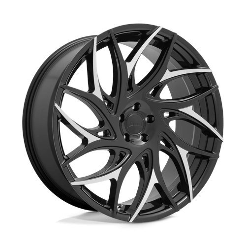 S259 20X9 5X5.0 GL-BLK-MCH-SPK 35MM