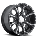 Helo HE791 17X9 5X5.0 G-BLK MILL -12MM