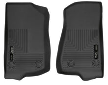 Load image into Gallery viewer, Husky Liners 18-  Jeep JL Front Floor Liner Black Weatherbeate