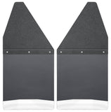 Husky Liners Kick Back Mud Flaps 12in Wide Black