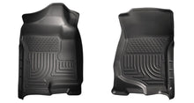 Load image into Gallery viewer, Husky Liners 07-   GM 2500HD Crew Cab Floor Liners Black