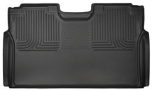 Load image into Gallery viewer, Husky Liners 15-  Ford F150 Supercrew Rear Floor Liners Black