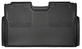 Husky Liners 15-  Ford F150 Supercrew Rear Floor Liners Black