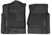 Load image into Gallery viewer, Husky Liners GM X-Act Contour Floor Liners Front Black