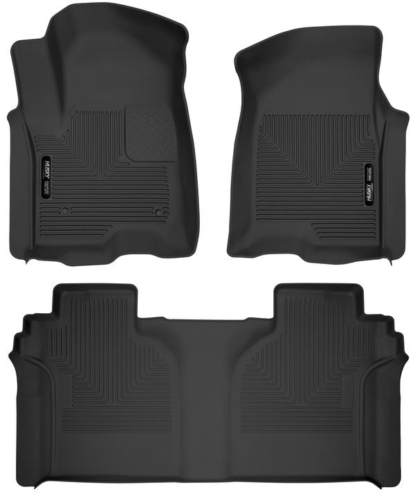 Husky Liners Front & 2nd Seat Floor L iners X-act Contour