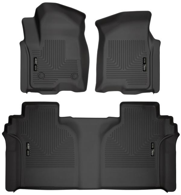 Husky Liners Front & 2nd Seat Floor L iners Weatherbeater