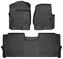Load image into Gallery viewer, Husky Liners Front &amp; 2nd Seat Floor L iners Weatherbeater