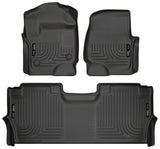 Husky Liners Front & 2nd Seat Floor L iners Weatherbeater