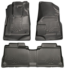 Load image into Gallery viewer, Husky Liners 10- Equinox/Terrain frt/ 2nd Seat Flr Liners Blk