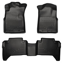 Load image into Gallery viewer, Husky Liners 05-15 Tacoma Front/2nd Floor Liners black