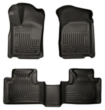 Load image into Gallery viewer, Husky Liners 11-14 Durango Floor Liners Black