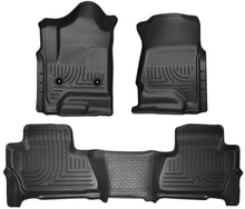 Load image into Gallery viewer, Husky Liners 15-   Suburban Floor Liners Black