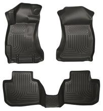 Load image into Gallery viewer, Husky Liners 12- Subaru Impreza Front /2nd Floor Liners Black