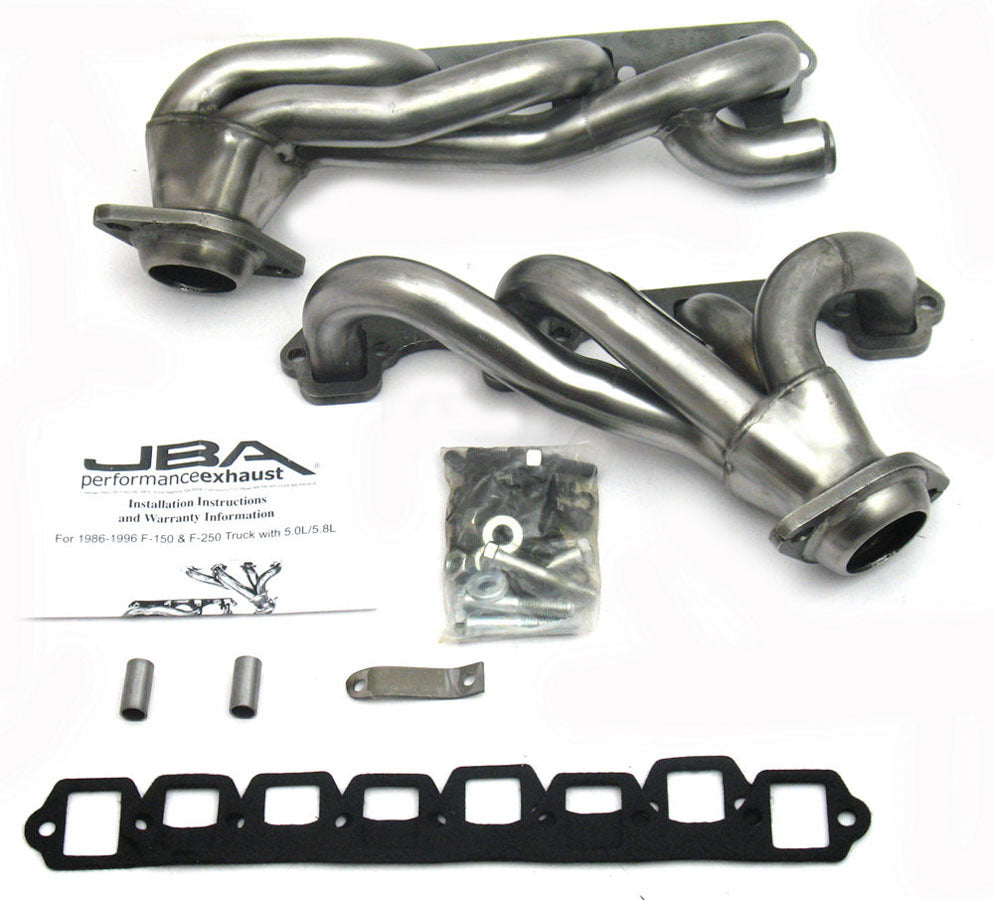 JBA PERFORMANCE EXHAUST Exhaust Header Set - SBF 5.8L Truck 86-96