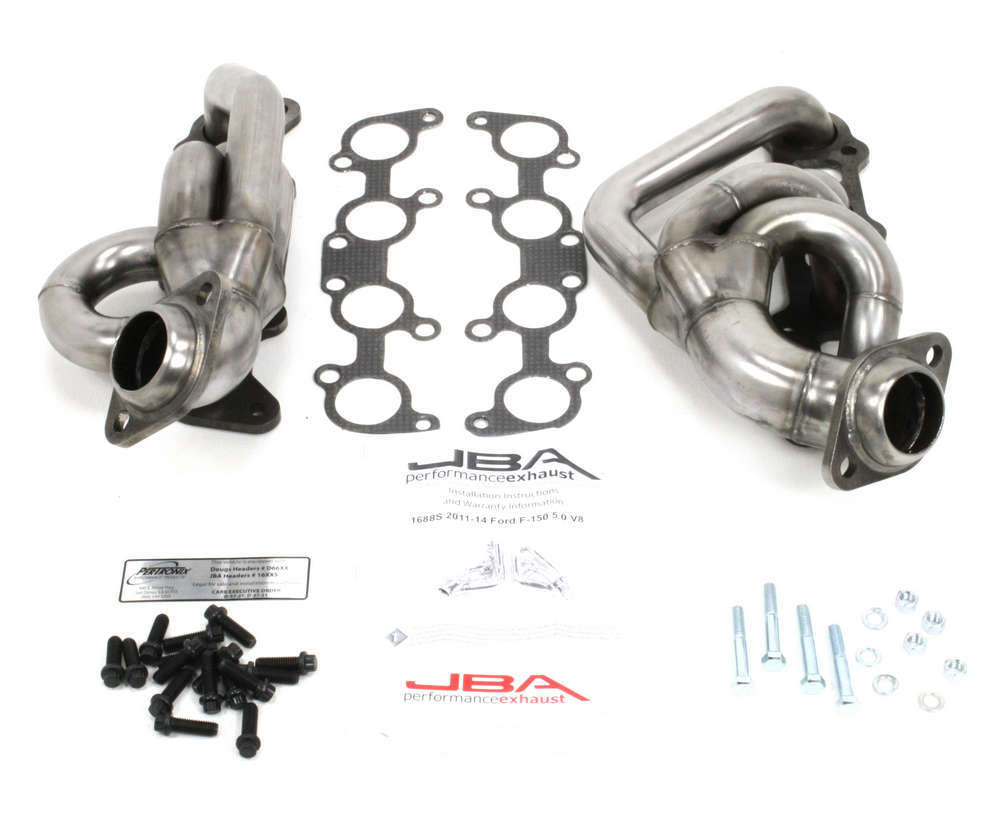 JBA PERFORMANCE EXHAUST Headers - Shorty Style Ford 11-14 F150 5.0L