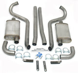 JBA PERFORMANCE EXHAUST Exhaust System w/Turndws - 67-70 Mustang
