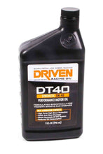 Load image into Gallery viewer, Joe Gibbs Lubricants DT40 5w40 Synthetic Oil 1 Qt Bottle
