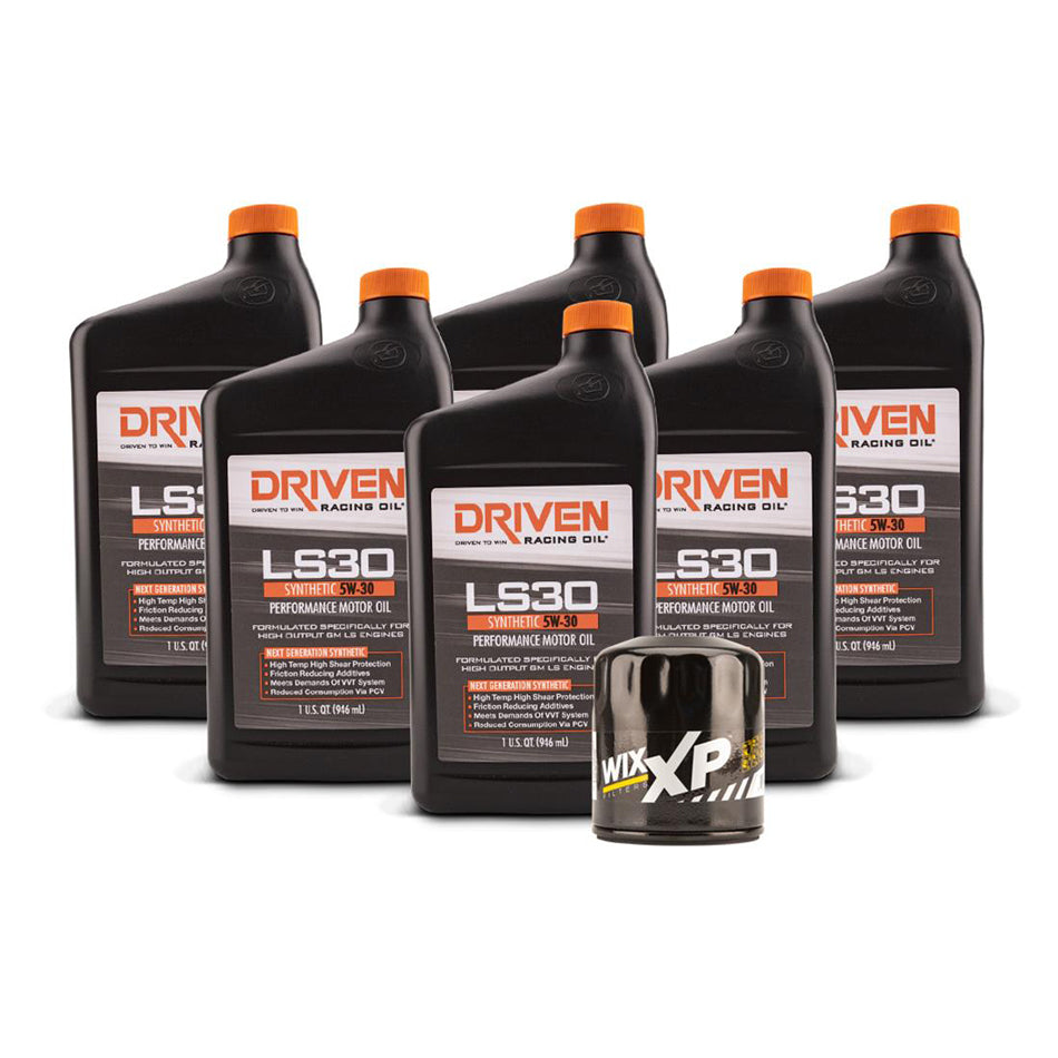 Joe Gibbs Lubricants LS30 Oil Change Kit 97- 06 LS Engines 6 Qt