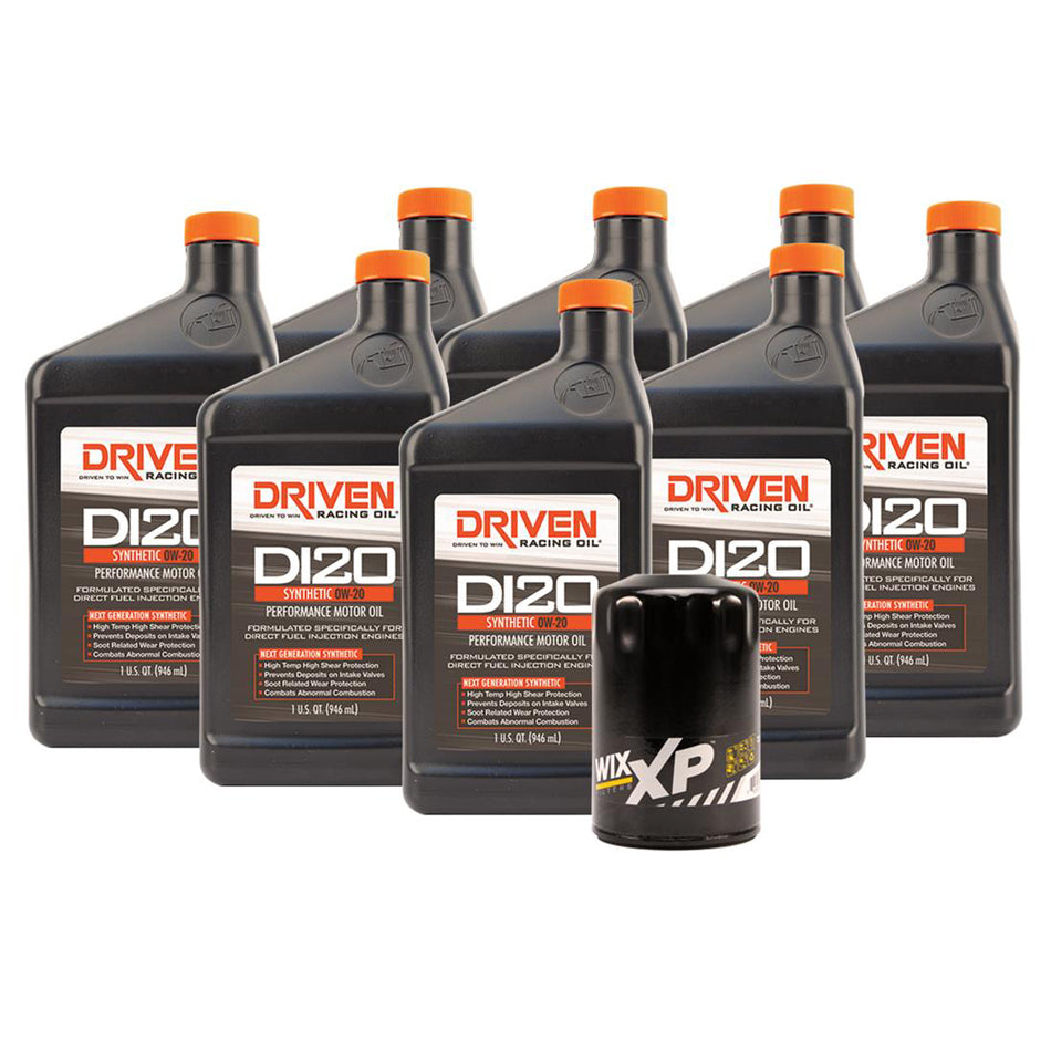 Joe Gibbs Lubricants DI20 Oil Change Kit 14- LS Engines 8 Qt