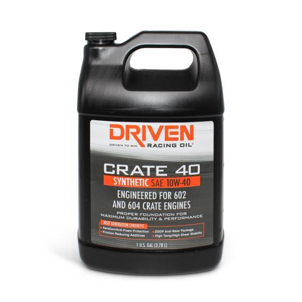 Joe Gibbs Lubricants Crate 40 10w40 Synthetic Oil 1 Gallon