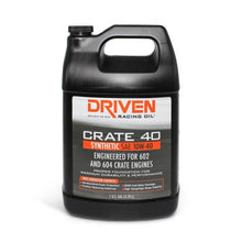 Load image into Gallery viewer, Joe Gibbs Lubricants Crate 40 10w40 Synthetic Oil 1 Gallon