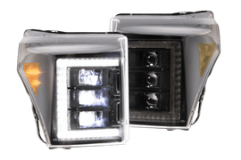 XB HEADLIGHTS SUPER DUTY 11-16 WHITE DRL