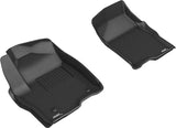 3D MAXpider GMC Sierra 1500Crew 19- Kagu Floor Liner 1st Row