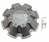 Moto Metal MOTO CAP STYLE A1 SATIN GRAY