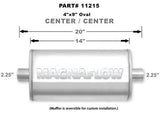 MagnaFlow Exhaust Products Stainless Muffler 2.25in. Center In/Out
