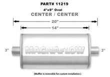 Load image into Gallery viewer, MagnaFlow Exhaust Products Stainless Muffler 3in Center In/Out
