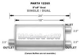 MagnaFlow Exhaust Products Stainless Steel Muffler
