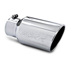 Load image into Gallery viewer, MBRP Exhaust Tip 6in O.D. Angled Roll ed End  4in inlet
