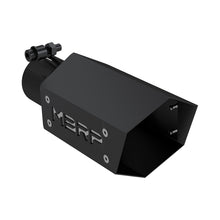 Load image into Gallery viewer, MBRP Exhaust 4in Hex Exhaust Tip 2.5 in Inlet 10in Long Black