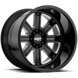 Moto Metal MO402 20X10 6X5.5 G-BLK MILL -24MM