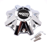 Moto Metal MO970 CAP CHROME W/ OPTIONAL OPEN END