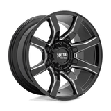 Moto Metal MO804 20X10 BLANK G-BLK MILL 12MM (108-155)