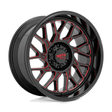 Moto Metal MO805 20X10 6X135 G-BLK MILL RTCC -18MM