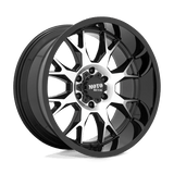 Moto Metal MO806 20X10 6X5.5 G-BLK MACH -18MM