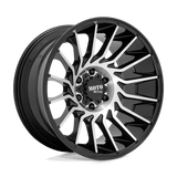 Moto Metal MO807 22X10 8X180 G-BLK MACH -18MM