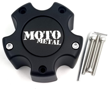 Load image into Gallery viewer, MOTO METAL CAP  MATTE BLACK 5 LUG