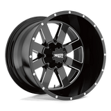 Moto Metal MO962 20X10 6X135 G-BLK MILL -24MM